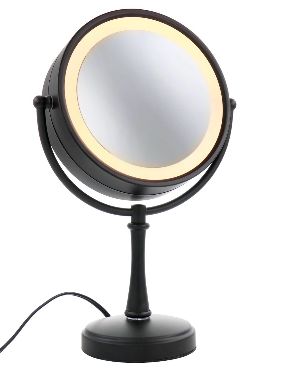 LED Lighted Vanity Mirror in Black by Conair